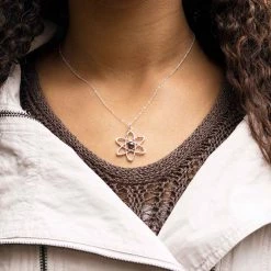 Boutique Academia Atomic Science Necklace