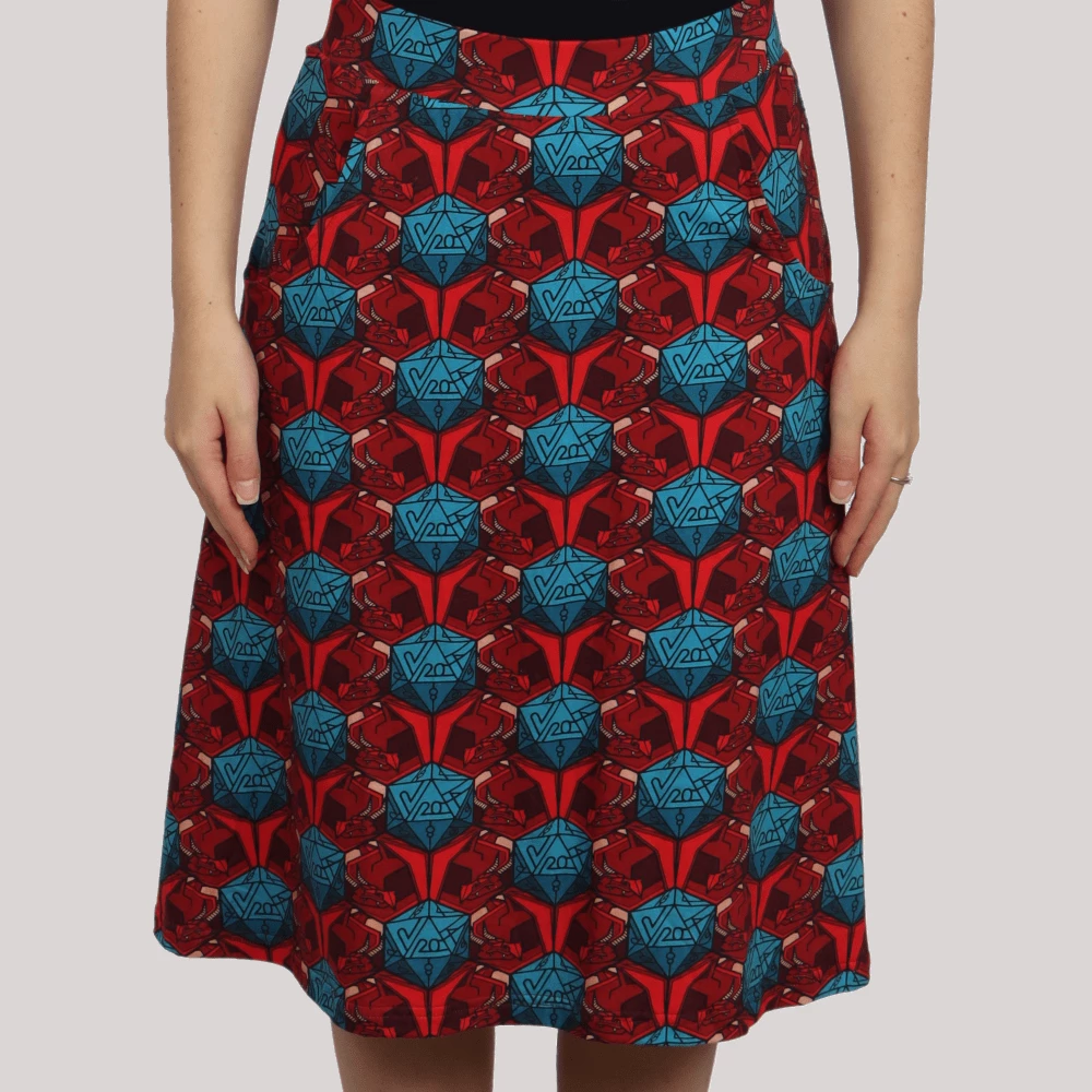 Brothers Knit Garments Critical Hit A-Line Skirt 1 Brothers Knit Garments Critical Hit A-Line Skirt