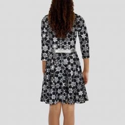 Brothers Knit Garments Kids & Babies Bentley Snowflakes Kids Twirl Dress [FINAL SALE]