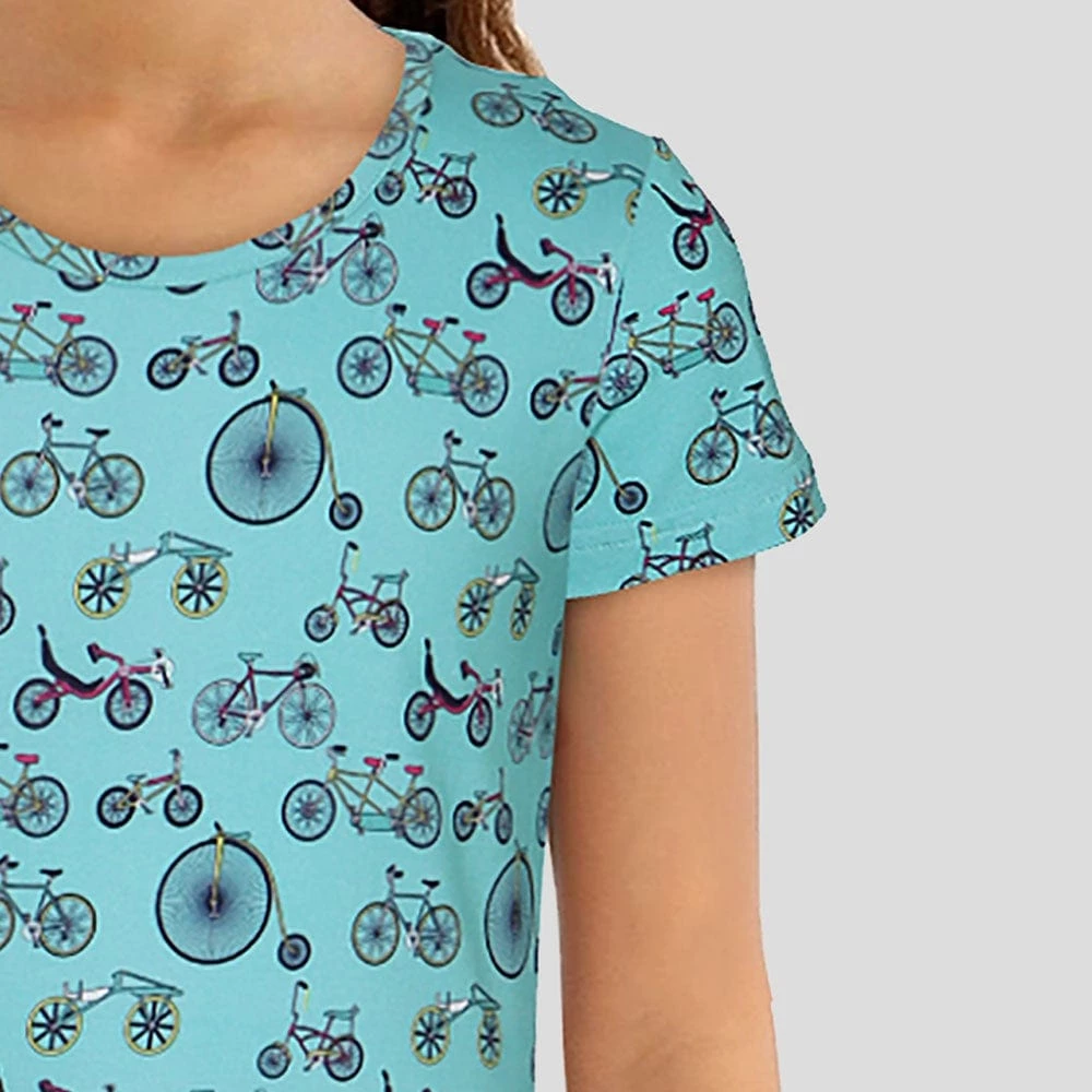 Brothers Knit Garments Bicycles & Bicycles Kids Twirl Dress Matching Family Sets 4 Brothers Knit Garments Bicycles & Bicycles Kids Twirl Dress Matching Family Sets