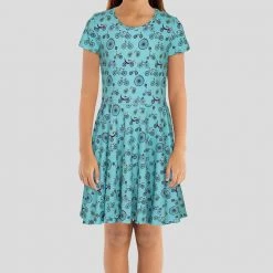 Brothers Knit Garments Bicycles & Bicycles Kids Twirl Dress Matching Family Sets