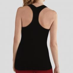 Stretch Garments Black Tank Top