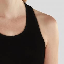 Stretch Garments Black Tank Top