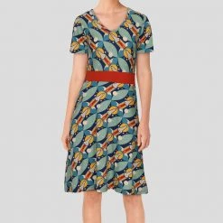 Svaha Apparel Blast Off Dress (Defective Print) - S Shop By Interest