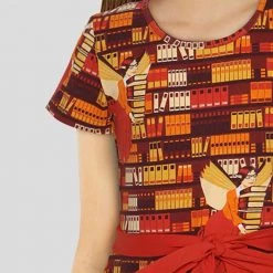 Brothers Knit Garments Matching Family Sets Book Fairy Kids A-Line Dress 8 Brothers Knit Garments Matching Family Sets Book Fairy Kids A-Line Dress