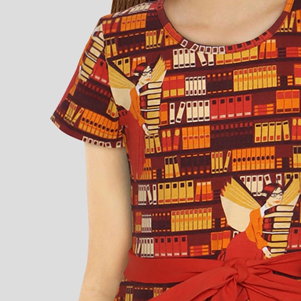 Brothers Knit Garments Matching Family Sets Book Fairy Kids A-Line Dress 4 Brothers Knit Garments Matching Family Sets Book Fairy Kids A-Line Dress