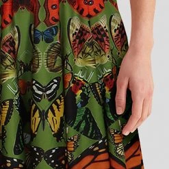 Brothers Knit Garments Adults Butterflies And Moths Twirl Skirt