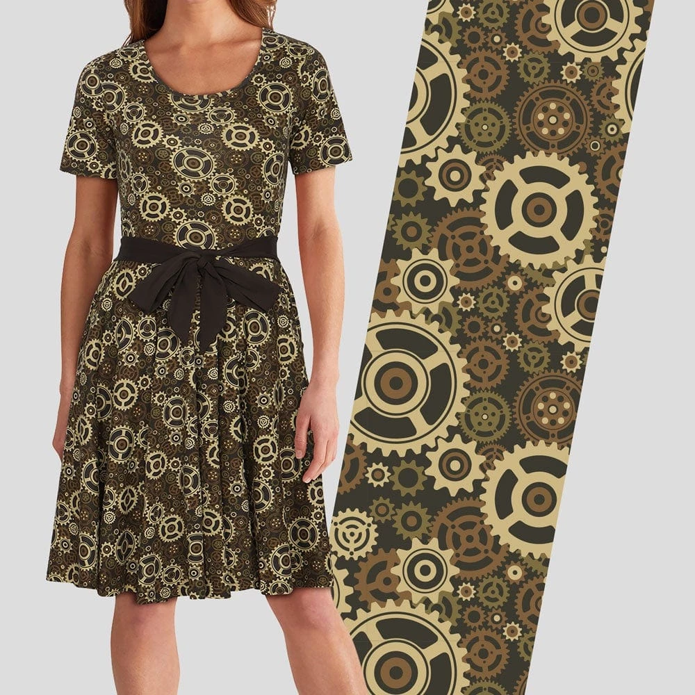 Brothers Knit Garments Cogs And Sprockets Rachel Dress 2 Brothers Knit Garments Cogs And Sprockets Rachel Dress