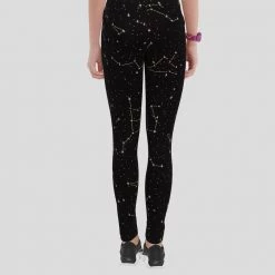 Brothers Knit Garments Constellation Glow-in-the-dark Kids Leggings