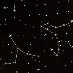 Brothers Knit Garments Constellations Glow-in-the-Dark Adults Cotton Leggings With Pockets