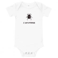 Svaha Apparel Babies Dung Beetle Custom Baby Bodysuit