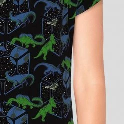 Brothers Knit Garments Dinos In Space Glow-in-the-Dark Ida Top Adults 9 Brothers Knit Garments Dinos In Space Glow-in-the-Dark Ida Top Adults