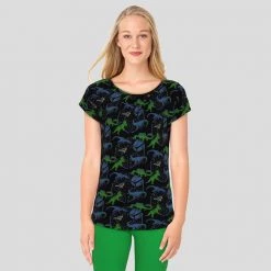 Brothers Knit Garments Dinos In Space Glow-in-the-Dark Ida Top Adults