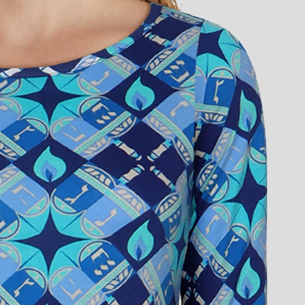 Brothers Knit Garments Adults Dreidel Dreidel Maria Tunic Top 4 Brothers Knit Garments Adults Dreidel Dreidel Maria Tunic Top