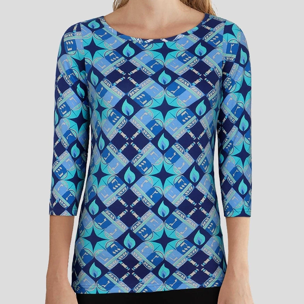 Brothers Knit Garments Adults Dreidel Dreidel Maria Tunic Top 1 Brothers Knit Garments Adults Dreidel Dreidel Maria Tunic Top