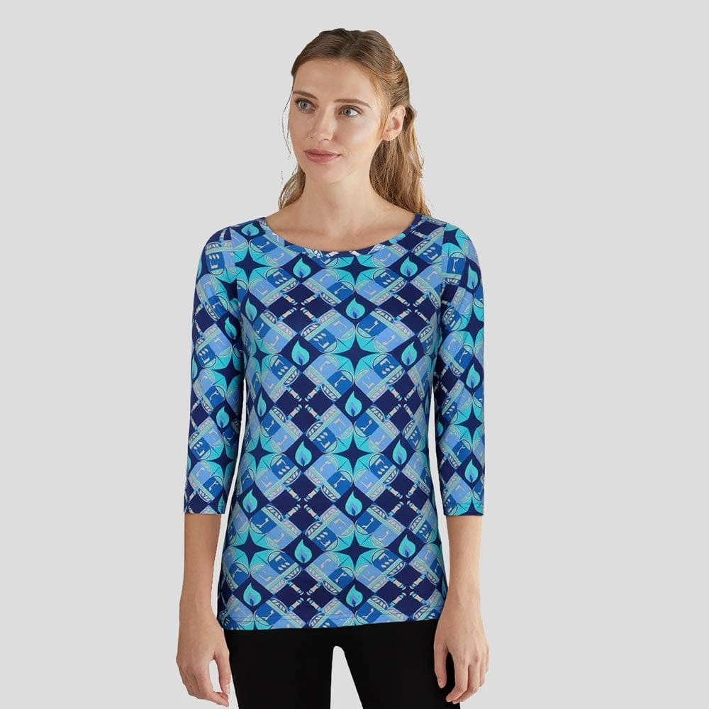 Brothers Knit Garments Adults Dreidel Dreidel Maria Tunic Top 2 Brothers Knit Garments Adults Dreidel Dreidel Maria Tunic Top