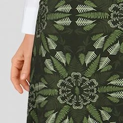 Brothers Knit Garments Fern Mandala A-Line Skirt Adults