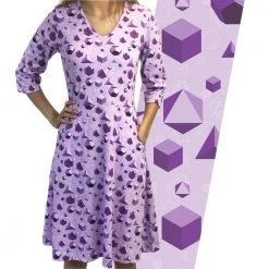 Svaha Apparel Platonic Shapes Rosalind Dress