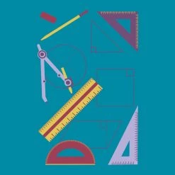 Brothers Knit Garments Geometry Instruments Kids T-shirt