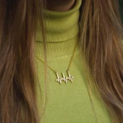 Boutique Academia Heartbeat Necklace