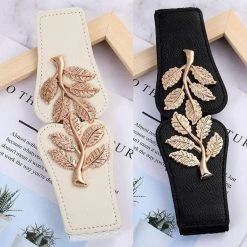 Yiwu Beyond Leather Co., Ltd. Belts & Bags Leaves Belt