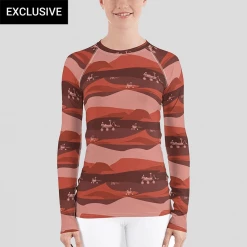 Svaha Apparel Mars Landing Custom Rash Guard Top