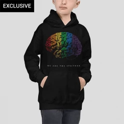 Svaha Apparel T-Shirts & Hoodies We Are The Spectrum Custom Kids Hoodie