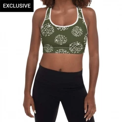 Svaha Apparel Alge-Bra Custom Padded Sports Bra Underwear & Swimwear