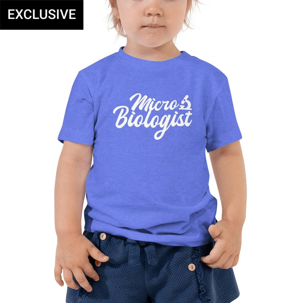 Svaha Apparel Micro Biologist Custom Toddler T-Shirt Matching Family Sets 1 Svaha Apparel Micro Biologist Custom Toddler T-Shirt Matching Family Sets