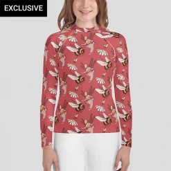 Svaha Apparel Flight Of The Fairies Custom Youth Rash Guard