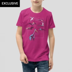 Svaha Apparel Pterosaurs Custom Kids T-Shirt
