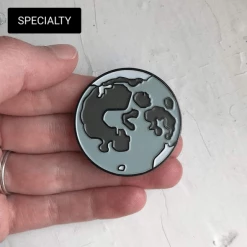 Yugen Tribe Full Moon Enamel Pin Accessories