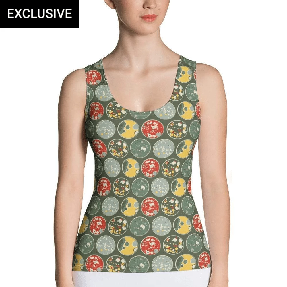 Svaha Apparel Tops Agar Petri Dish Custom Tank Top 1 Svaha Apparel Tops Agar Petri Dish Custom Tank Top