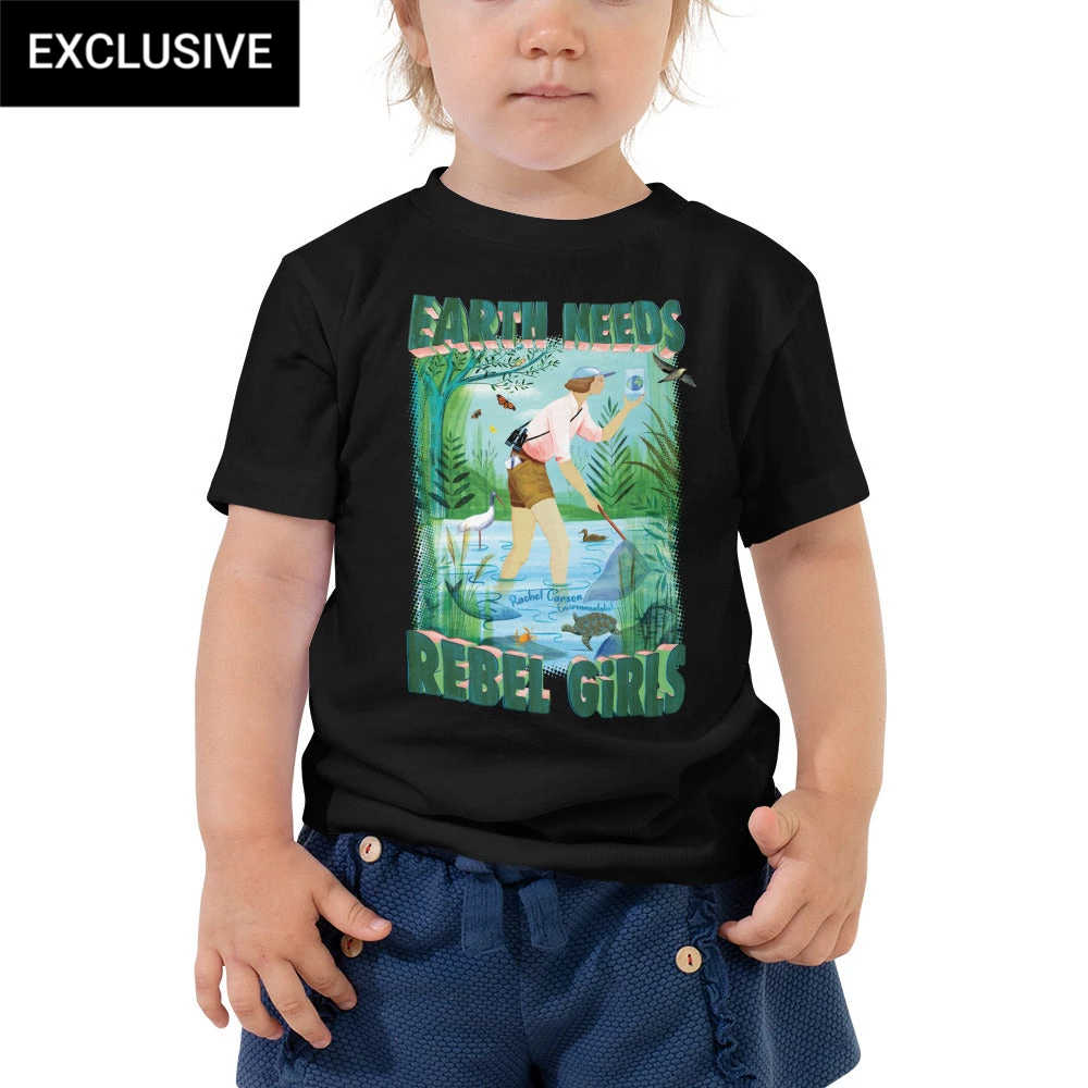 Svaha Apparel Earth Needs Rebel Girls Custom Toddler T-Shirt 1 Svaha Apparel Earth Needs Rebel Girls Custom Toddler T-Shirt
