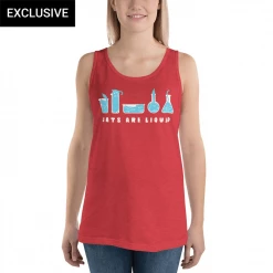 Svaha Apparel Cats Are Liquid Custom Unisex Tank Top Tops