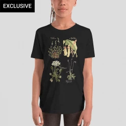 Svaha Apparel T-Shirts & Hoodies Carnivorous Plants Custom Kids T-Shirt
