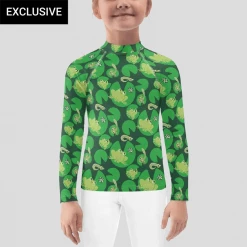 Svaha Apparel Kids & Babies Ribbit Custom Kids Rash Guard