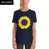 Svaha Apparel Fibonacci Sunflower Custom Kids T-Shirt T-Shirts & Hoodies