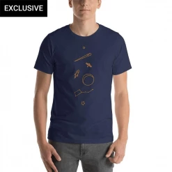 Svaha Apparel Minimal Space Custom Unisex T-Shirt T-Shirts
