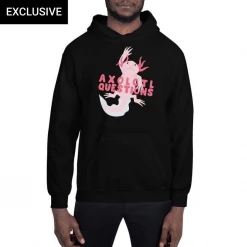 Svaha Apparel Cardigans & Hoodies Axolotl Questions Custom Unisex Hoodie
