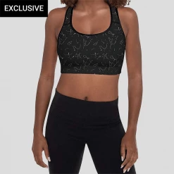 Svaha Apparel Constellations Custom Padded Sports Bra Underwear & Swimwear