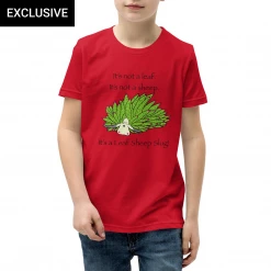 Svaha Apparel Leaf Sheep Sea Slug Custom Kids T-Shirt T-Shirts & Hoodies