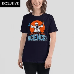 Svaha Apparel T-Shirts Back Off Science Custom Relaxed T-Shirt