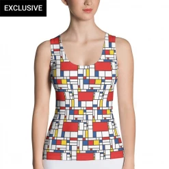 Svaha Apparel Tops Mondrian Custom Tank Top