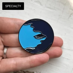 Yugen Tribe Neptune Enamel Pin Accessories