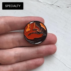 Yugen Tribe Shop By Interest Mars Enamel Pin