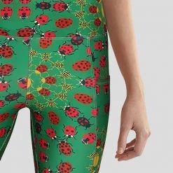 Yiwu Guanli Clothing Limited Ladybugs Adults Leggings With Pockets