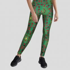 Yiwu Guanli Clothing Limited Ladybugs Adults Leggings With Pockets
