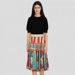 Brothers Knit Garments Merry-Go-Round Twirl Skirt [FINAL SALE]