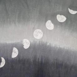 Svaha Apparel Shop By Interest Moon Phases Glow-in-the-Dark Ombré Ada Dress